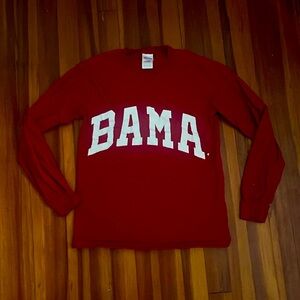 University of Alabama Bama Long Sleeve Tee Size S